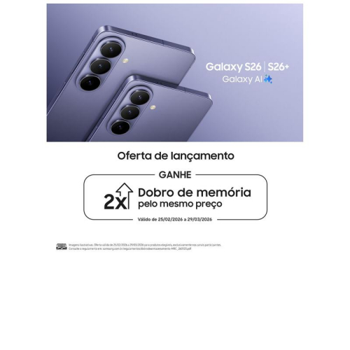 Samsung Galaxy S26 Preto 5G 512GB Galaxy AI 6,3\\