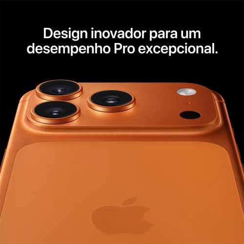 iPhone 17 Pro Max 256 GB - Laranja-cósmico - somente eSIM
