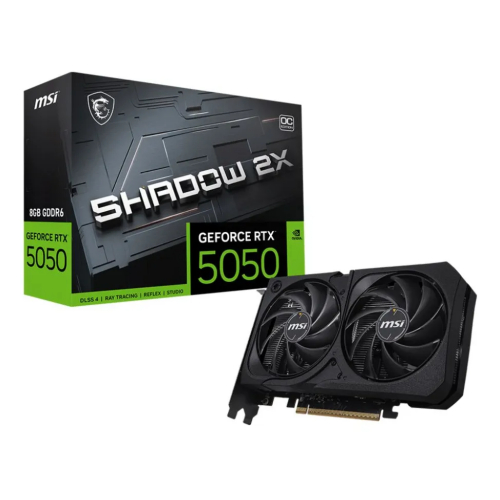 Placa de vídeo Geforce Rtx 5050 8gb Msi Shadow 2x Oc