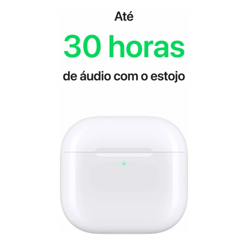 AirPods 4 com Cancelamento Ativo de Ruído - Distribuidor Autorizado