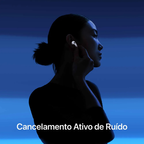 AirPods 4 com Cancelamento Ativo de Ruído - Distribuidor Autorizado