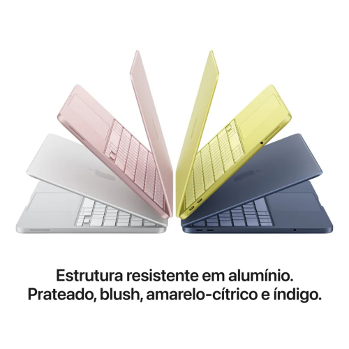 MacBook Neo de 13 polegadas: Chip A18 Pro, CPU de 6 núcleos, GPU de 5 núcleos, 256GB - Prateado - Distribuidor Autorizado