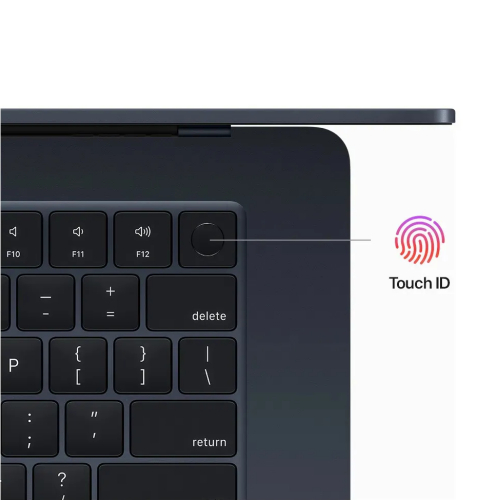 Apple MacBook Air de 13 (Meia-noite, Chip M2 da Apple com CPU de 8 núcleos, GPU de 8 núcleos e Neural Engine de 16 núcleos, Memória unificada de 24 GB, SSD de 512 GB) - Distribuidor Autorizado