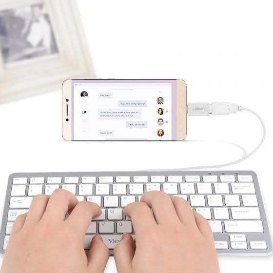 Ugreen Adaptador Conversor USB A 3.0 Fêmea para USB C Macho