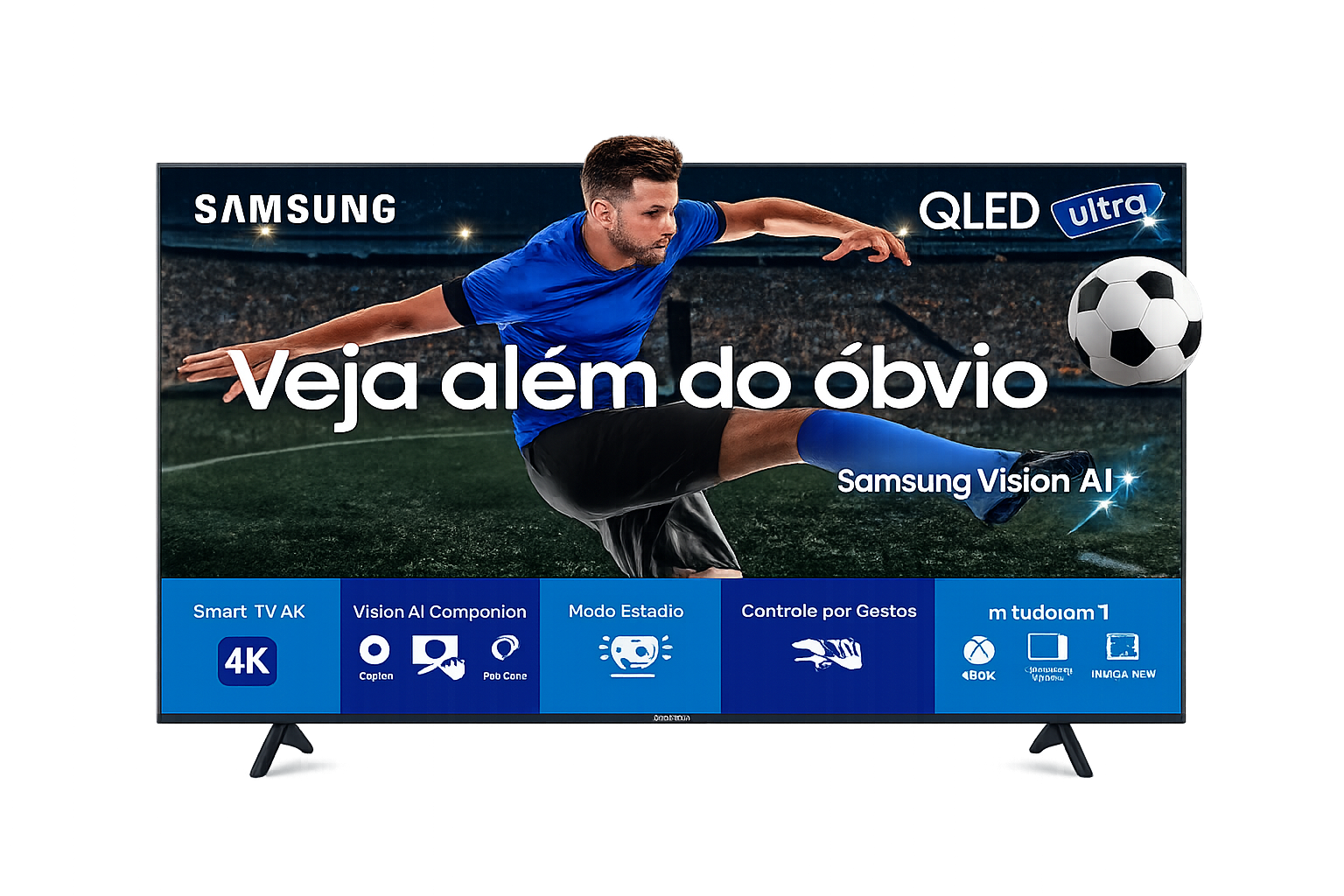 Samsung Vision AI TV 55 QLED ULTRA 4K QEF1 2025