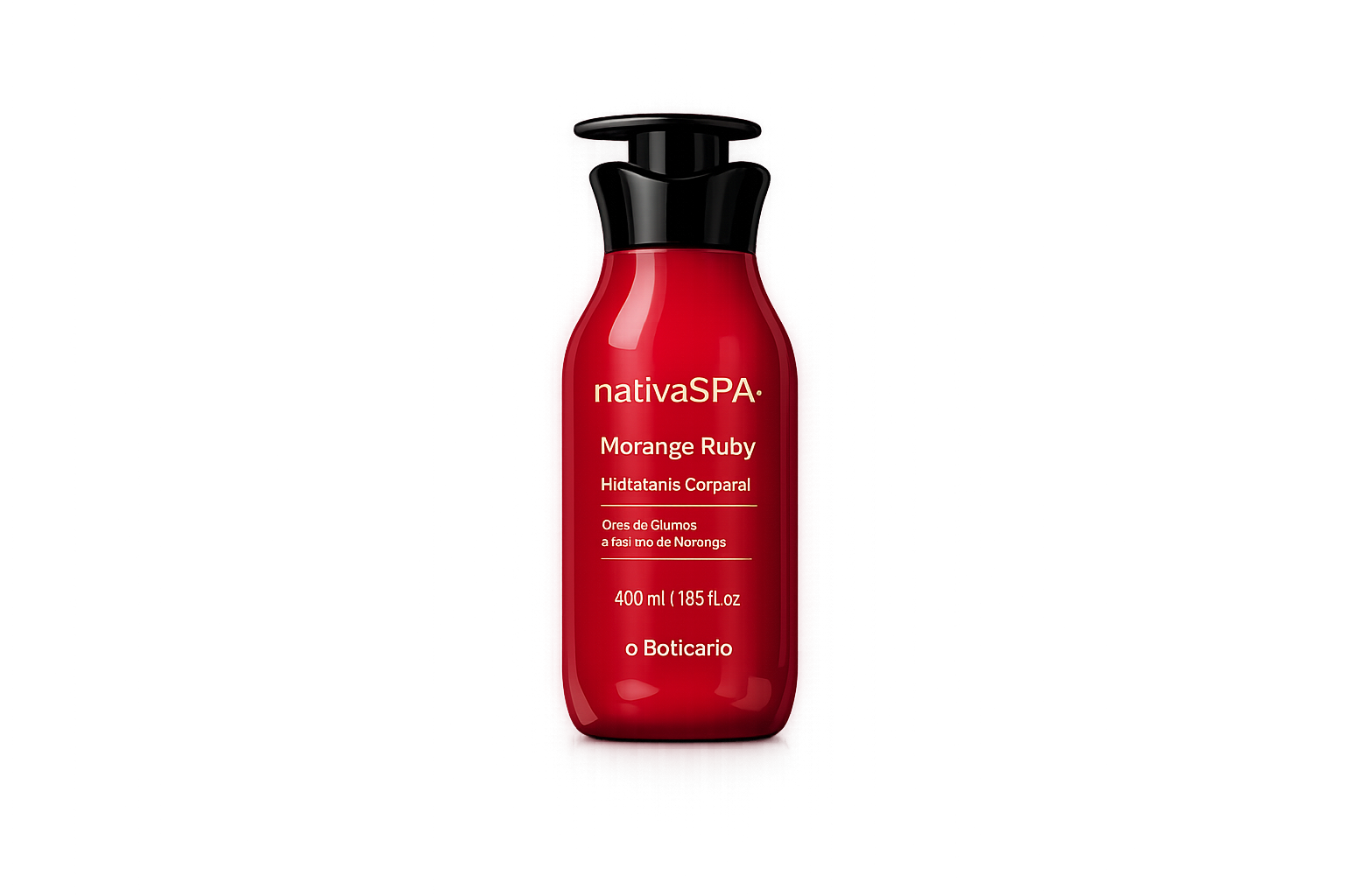 Hidratante Corporal Nativa Spa Morango Ruby – 400ml | O Boticário