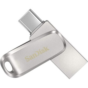 SanDisk Ultra Dual Drive Luxe USB Tipo-C e USB-A Flash Drive 128GB 